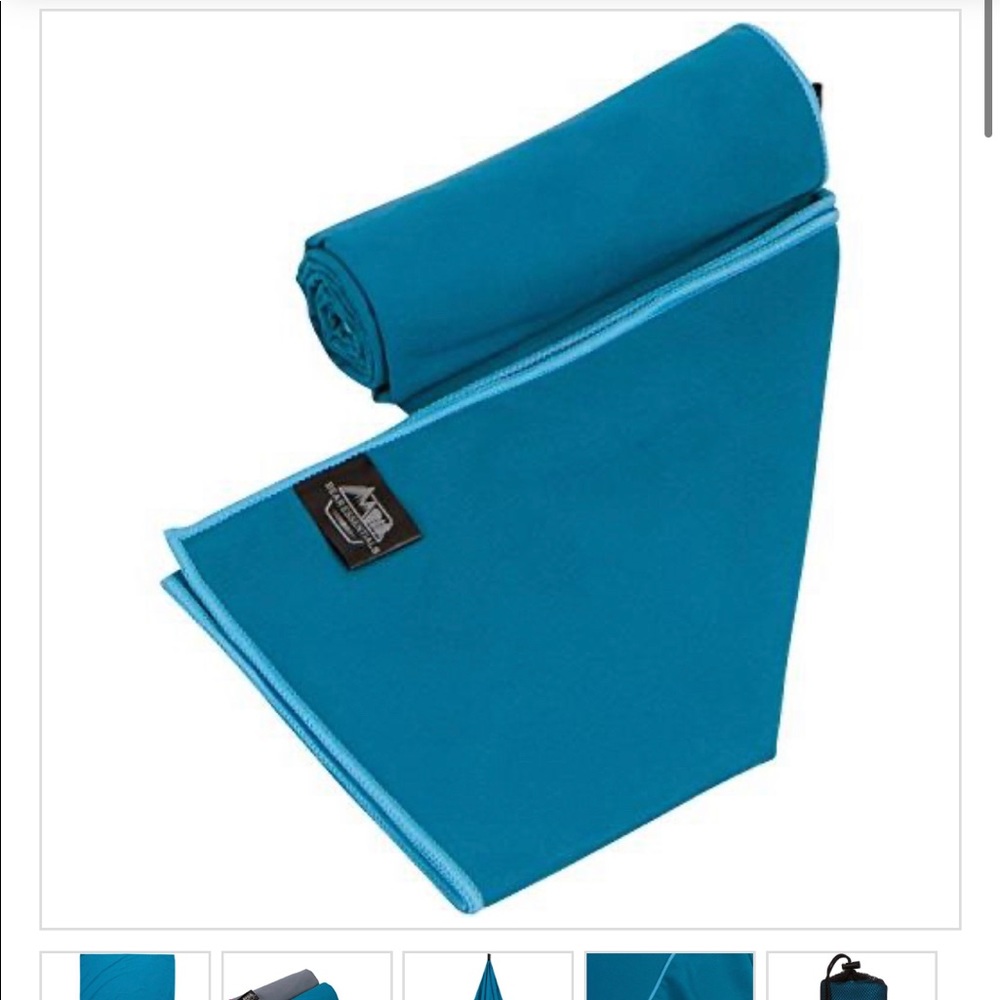 Microfiber camping towel